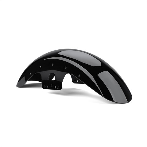 19 Inch Wheel Gloss Black Front Fender For Harley Touring CVO Custom Baggers USA - Picture 8 of 12