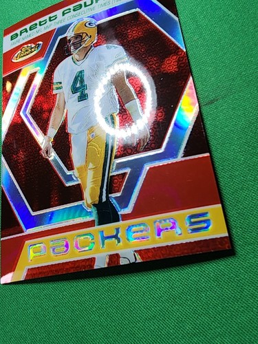 Topps Finest Moments #BF2 2006 Red Refractor Favre/399 Packers - Imagen 6 de 6