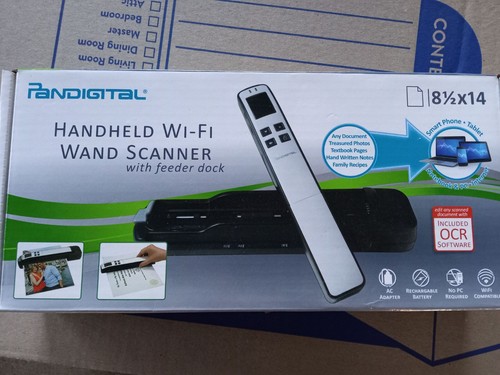 Pandigital Hand-Held Wand Scanner PANSCN10BE (Silver) - 第 1/2 張圖片