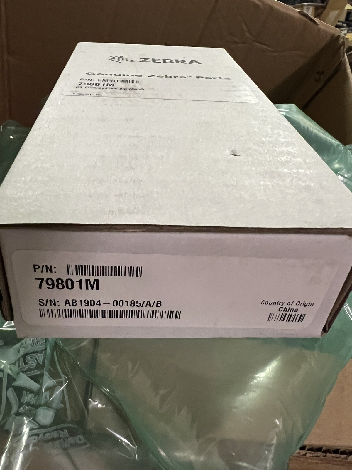 Zebra Printhead 79801M for ZM400 Series Printers 300DPI Open Box eBay