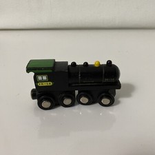 Vintage ER-LR Wooden Train Engine Compatible w/Thomas Wood Railway Track