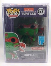 Funko Pop! Artist Series Raphael TMN Turtles Vinyl Figure #57 NEW + POP! STACKS
