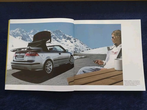 Saab 93 Cabrio Cabriolet Prospekt 2005 + Preisliste - Picture 5 of 8