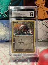 CGC  10 GEM Mint Anorith 57/110 Ex Holon Phantoms Pokemon