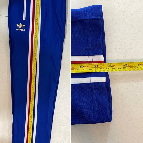 Adidas Originals Beckenbauer Tracksuit Royal Blue White Red Gold Size 2XL - Picture 13 of 13