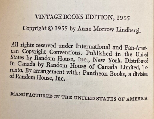 Anne Morrow Lindbergh LOT Gift From the Sea Unicorn Dearly Vintage Paperback🍒 - Imagen 7 de 12