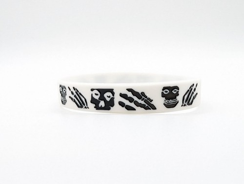 Rock Band Music Bracelets - MisFits Heavy Metal Silicone Bracelet Punk Wristband - Picture 7 of 7