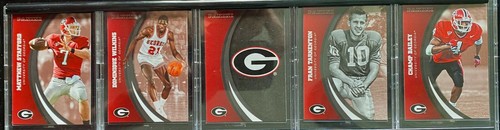 GEORGIA "BULLDOGS" Collector Card Wall Display — 20 Seperate Cards + Bonus Box - Picture 2 of 6