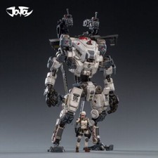 New JOYTOY JT0593 GOD OF WAR 86 White Mecha 9" Robot & Pilot 1/25 Action Figure