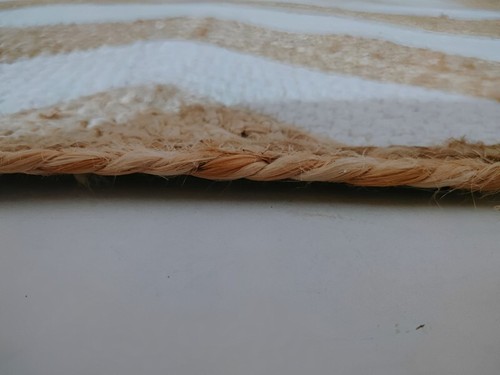 Jute Braided Rug Anti Skid Home Decor Natural Carpet Bedroom Guestroom Area Rug - Picture 5 of 13