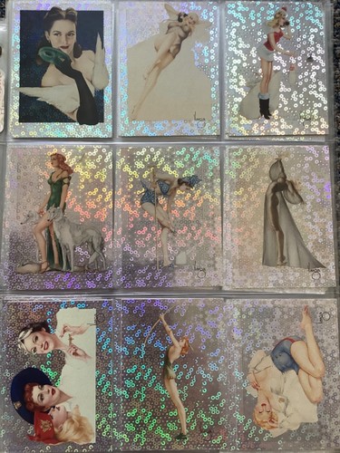 Varga Girls Pin-Ups Series 1 Base and Prism Base trading card sets - Picture 4 of 5