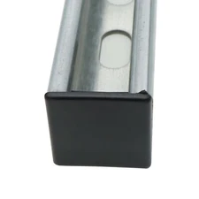 60 Pack 1-5/8" x 1-5/8" Strut Channel End Caps Square Plug Cap Fittings for P...