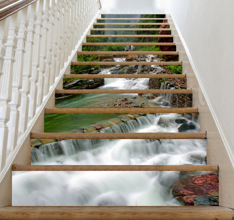 3D Wasser 463 Stair Risers Dekoration Fototapete Vinyl Aufkleber Tapete DE 3D Wasser 463 Stair Risers Dekoration Fototapete Vinyl Aufkleber Tapete DE