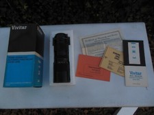 Vivitar Zoom 85mm-205mm f/3.8 Automatic Fixed Mount Lens for Konica Cameras