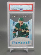 2022-23 UD Artifacts Clear Cut Rookies #CCR16 MARCO ROSSI RC Mint PSA 9