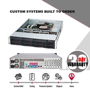 UXS-Server-2U-Direct-Attached-Storage-8-Bay-FREENAS-UNRAID-ZFS-2x-2-3Ghz-24GB