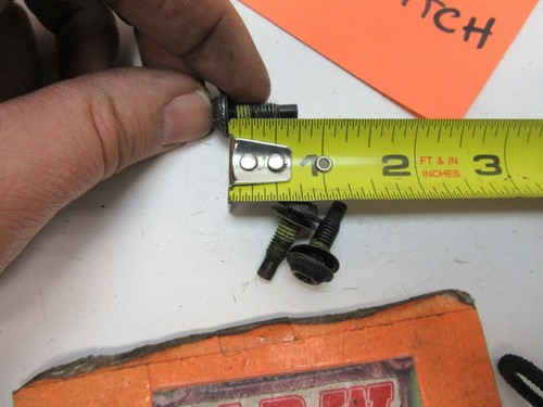 SET OF 3 SCREWS OFF RIGHT LEFT FRONT DOOR LATCH LOCK ACTUATOR POWER PANEL RF LF - Picture 4 of 4