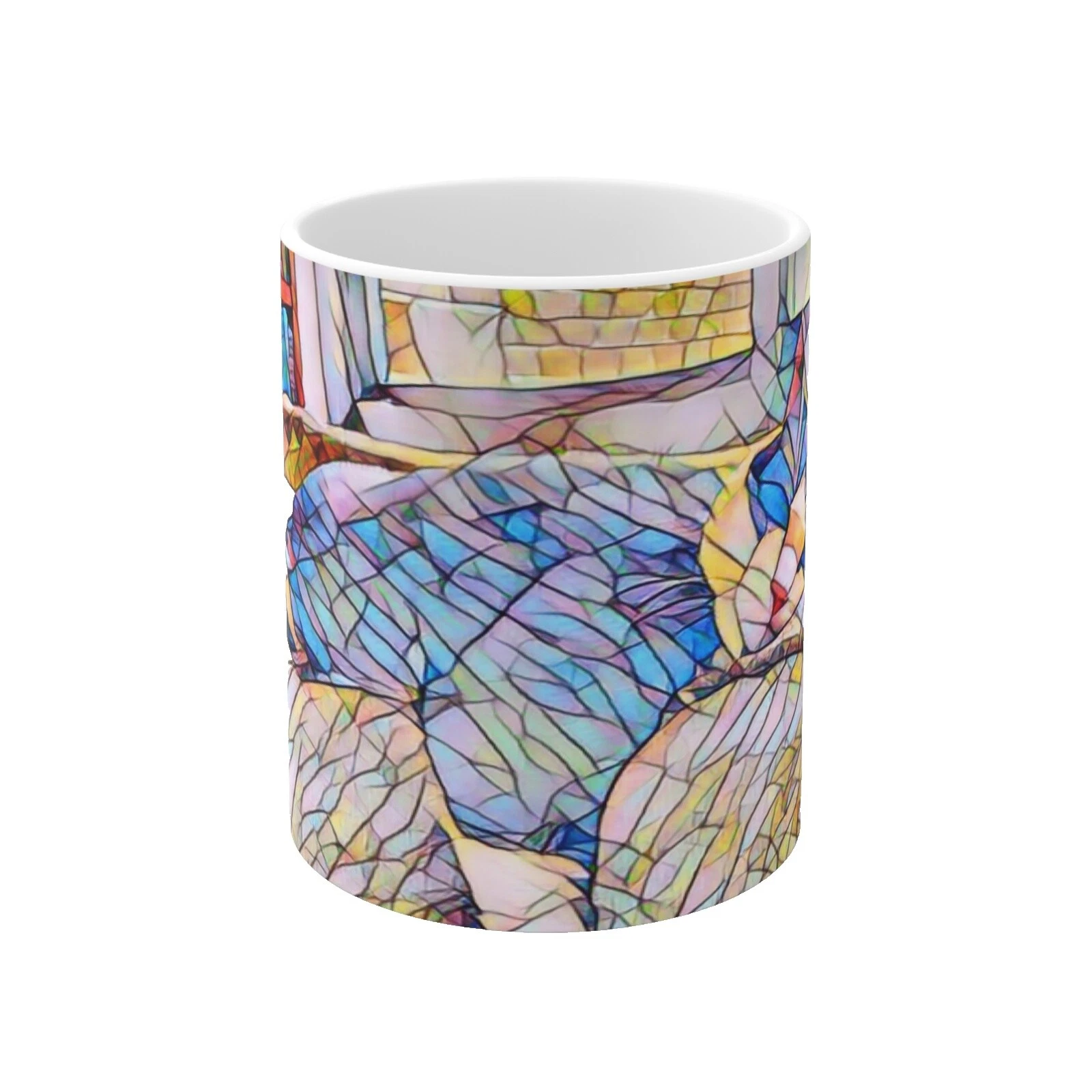 Tazas de café Multicolor Estampado Animal