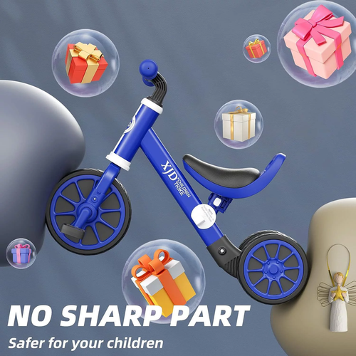 Bicicleta 5 en 1 para niños pequeños de 1-4 años niños niñas triciclos para entrenamiento de equilibrio  - Imagen 8 de 15