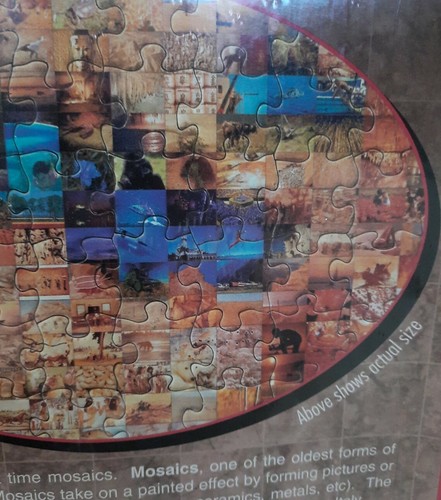 Rompecabezas Photomosaics Earth 1000 piezas Robert Silvers nuevo sellado - Imagen 7 de 9