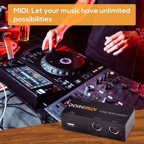 CAMOLA USB MIDI Host Box USB to MIDI Converter MIDI Interface sw-M01444 - Picture 4 of 7