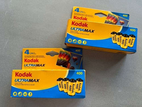 8 Rolls Kodak UltraMax ISO 400 35mm 135/24 Color Film (Two 4-Pack) Expired mp - Picture 2 of 4