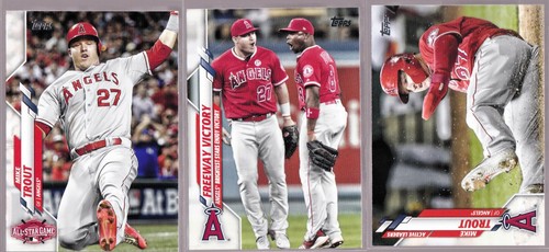 Mike Trout U-119 Leaders Justin Upton U-261 2020 Topps Update U-4 All Star LOT - 第 1/2 張圖片