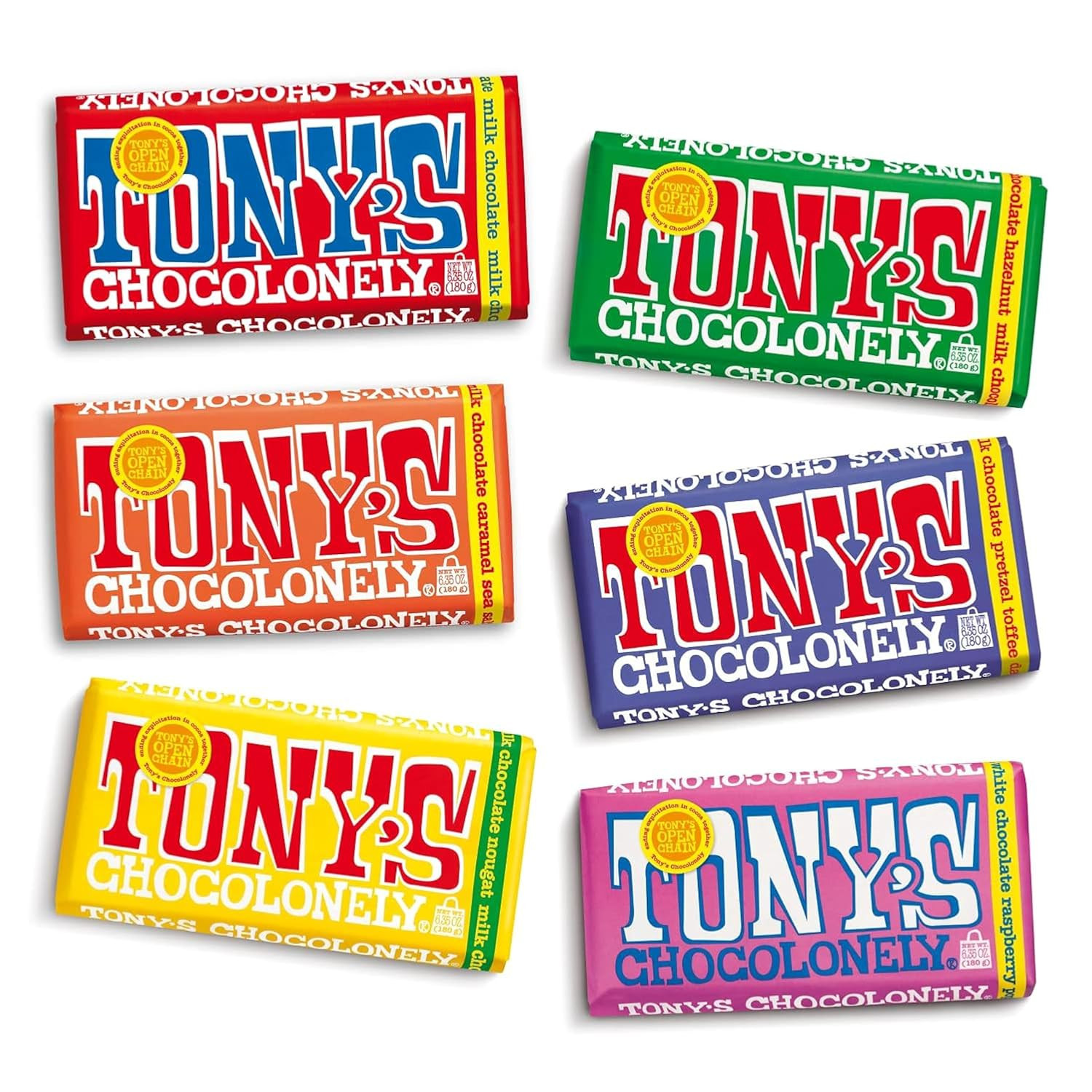 TonyS Chocolonely Super Duper Milk Bundle - Бельгийский шоколад без искусственных добавок.