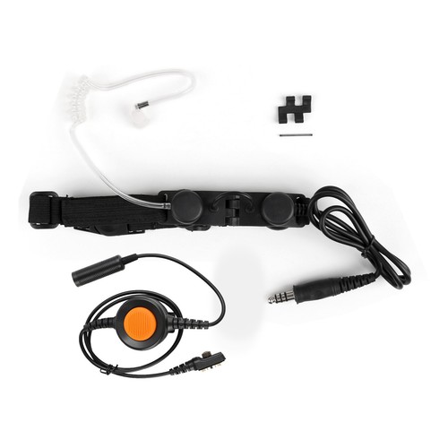 Z-Tactical Throat Mic Adjustable Headset pour Hytera PD780/700/580/788/782/785 - Zdjęcie 14 z 15