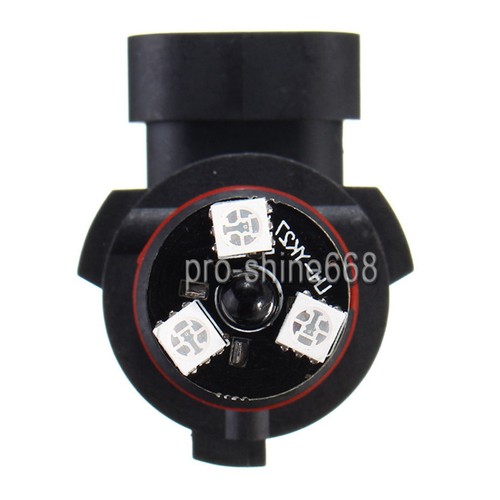 9005 HB3 LED 5050 RGB Multi-Color 27SMD 8K 10K Fog Driving Light Bulbs DRL - Picture 5 of 12