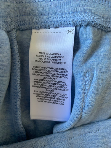 POLO RALPH LAUREN LIGHT BLUE MEN’ S LOUNGE SWEAT SHORTS SIZE LARGE - Picture 12 of 13