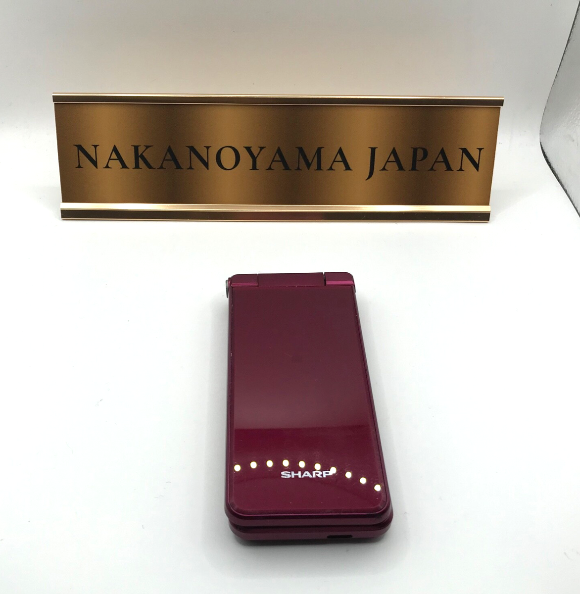 SHARP AQUOS KEITAI RED SH-N01 Android Flip Phone Unlocked