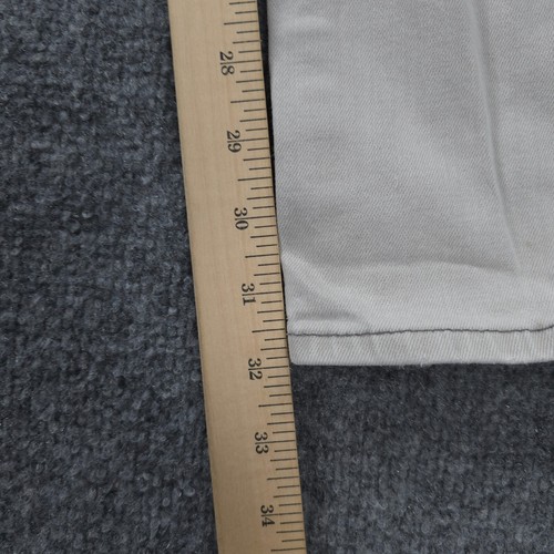 7 For All Mankind Jeans Mens 32 Cream Slimmy Stretch Logo Casual Preppy Prep - Picture 19 of 22