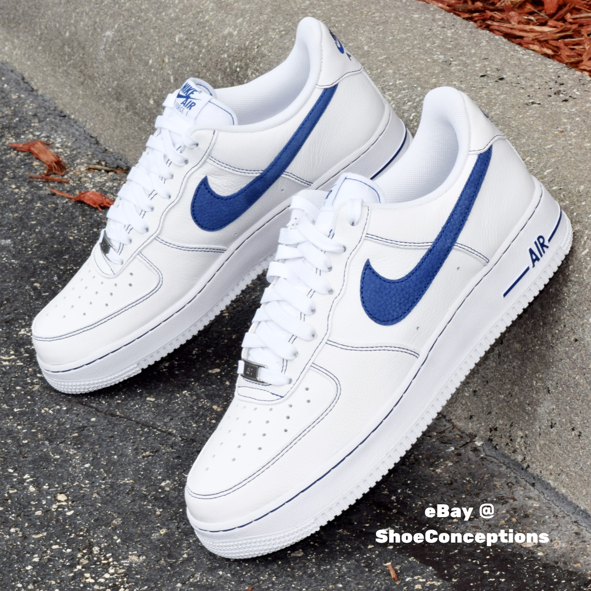 靴 NIKE AIR FORCE 1 07 LOW White  Blue s-l400.jpg