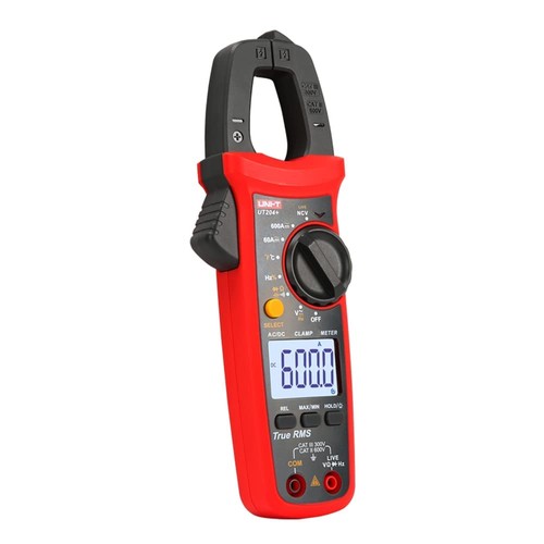 UNI-T UT203+ True RMS Digital Clamp Meter AC DC AMP Ohm Cap NCV Tester Backlight - Picture 3 of 5