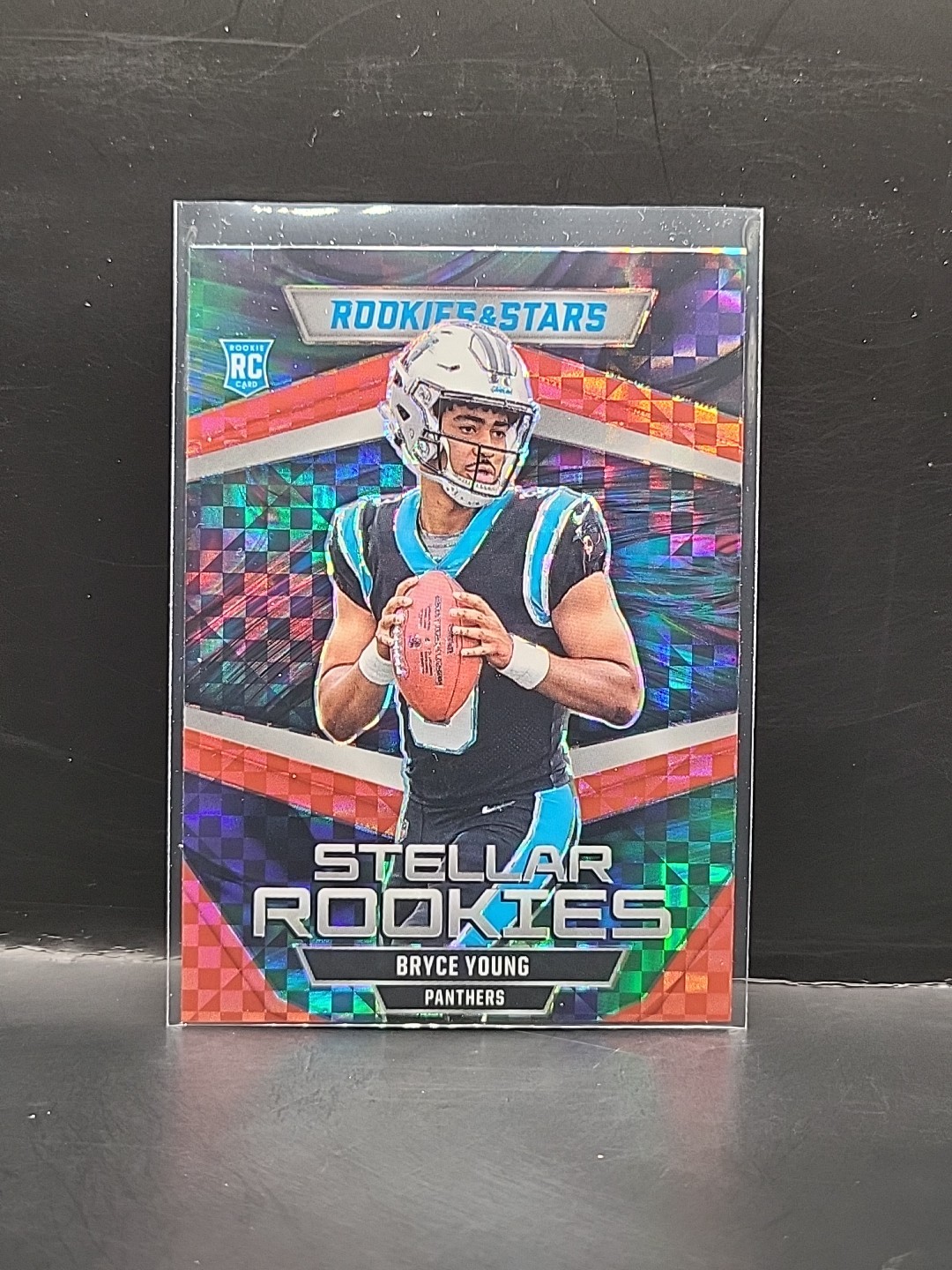 2023 Panini Rookies & Stars #SR-3 Bryce Young Stellar Rookies Red Plaid