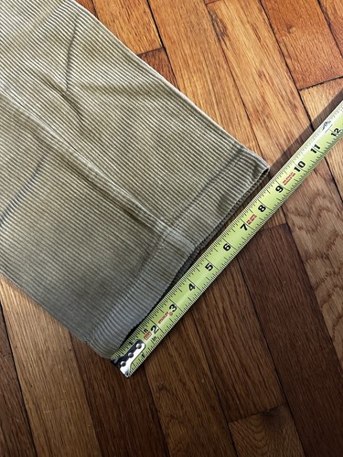 Polo Ralph Lauren Andrew hellbraune plissierte Kordeln 36 Taille 29 Schrittlänge - Bild 5 von 5
