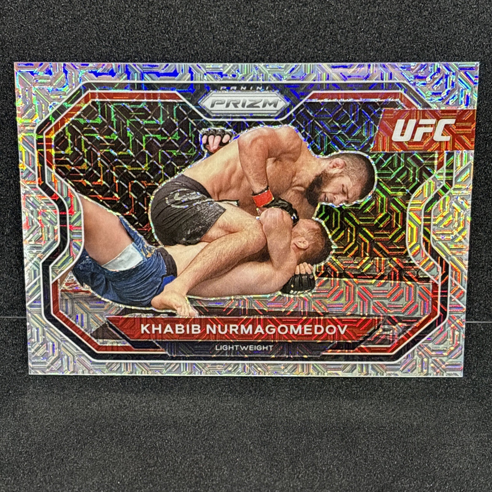 2021 UFC Panini MOJO Prizm 20/25 Khabib Nurmagomedov