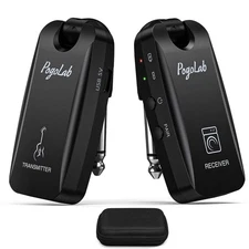 5.8GHz Wireless Guitar System, POGOLAB Guitar Wireless Transmitter Receiver w...