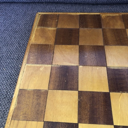 TABLERO DE AJEDREZ DE MADERA VINTAGE 15 pulgadas 38 cm CUADRADOS DE 45 mm - Imagen 8 de 16