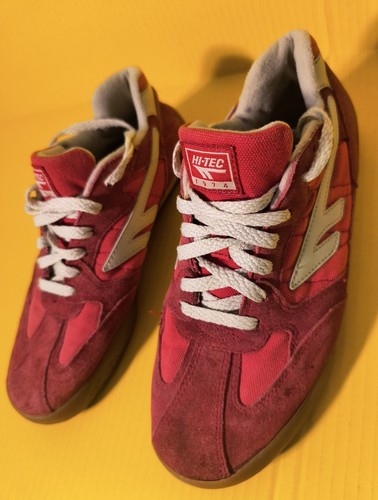 hi tec shoes red size us 6 - Picture 1 of 6