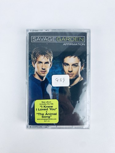 Savage Garden Affirmation Cassette Tape (1999) NEW/SEALED + Hype Sticker USA - Picture 1 of 7