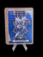 2022 Panini Mosaic - David Montgomery #34 Blue Mosaic Prizm /99 (04/99) Bears 