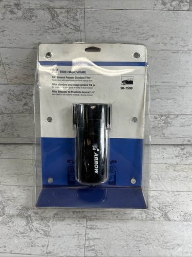 ARROW 90-7500 1/4" NPT AIR LINE FILTER 150 PSI in Napa package Free shipping - Picture 1 of 9