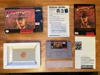Indiana Jones' Greatest Adventures Super Nintendo SNES Complete CIB Tested