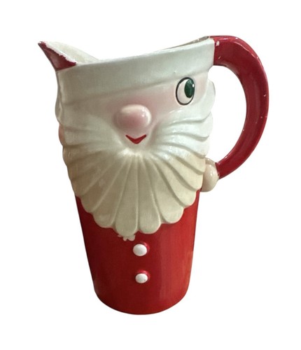 Vintage Holt Howard 1959 Santa Pitcher Merry Whiskers