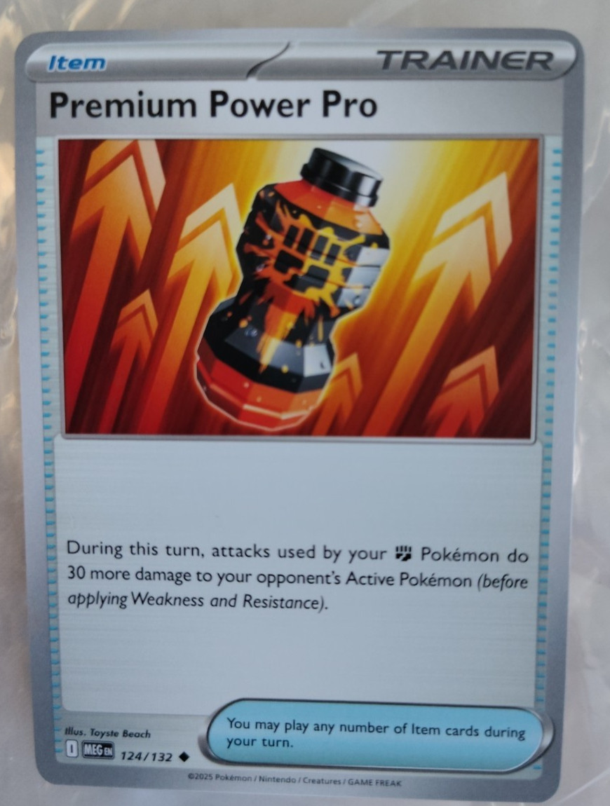Premium Power Pro 124/132 Mega Evolution Uncommon Pokémon Trainer