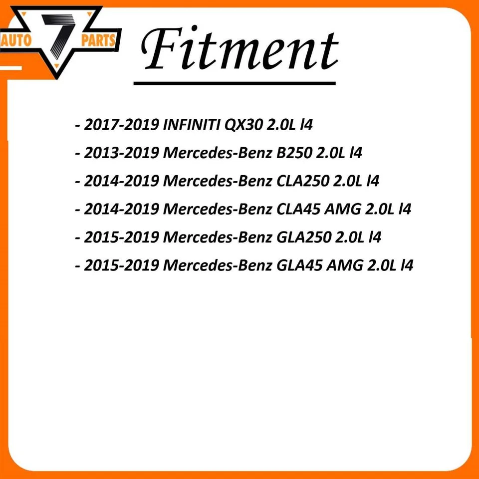 Kit de eslabones de barra estabilizadora delantera para Infiniti QX30 2017-2019 Mercedes-Benz B250 2013-2019 Foto 2 de 4