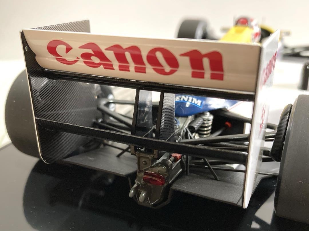 ミニチャンプス製　1/18 WILLIAMS HONDA FW11B ＃6 ミニチャンプス製 1/18 WILLIAMS HONDA FW11B ＃6 Made By Mini