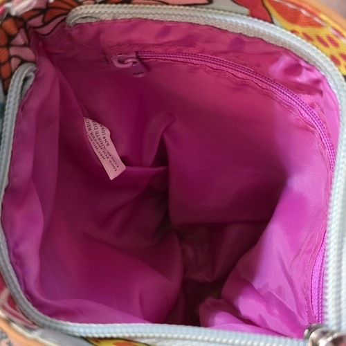 Lily Bloom Butterfly/Floral Multi-Compartment Crossbody Bag w/ Wallet Attachment - Picture 7 of 7